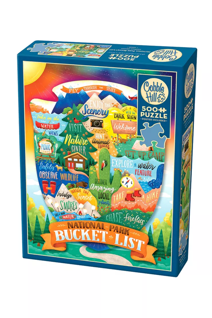 Puzzle 500 el. Rzeczy do zrobienia na świeżym powietrzu