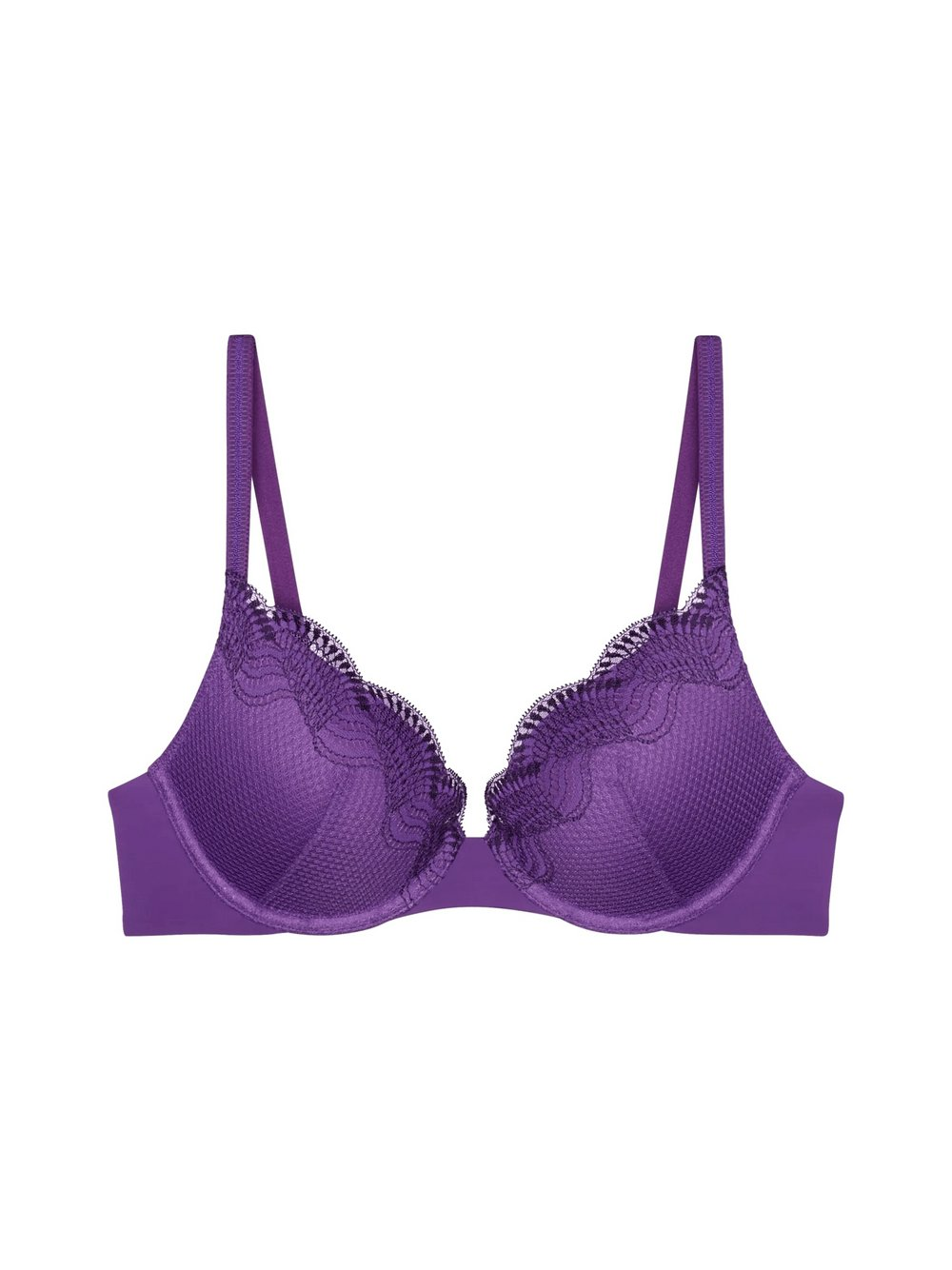 Triumph Biustonosz damski na fiszbinach - Comfort Glam Kobiety Sztuczne włókno lila, 75D