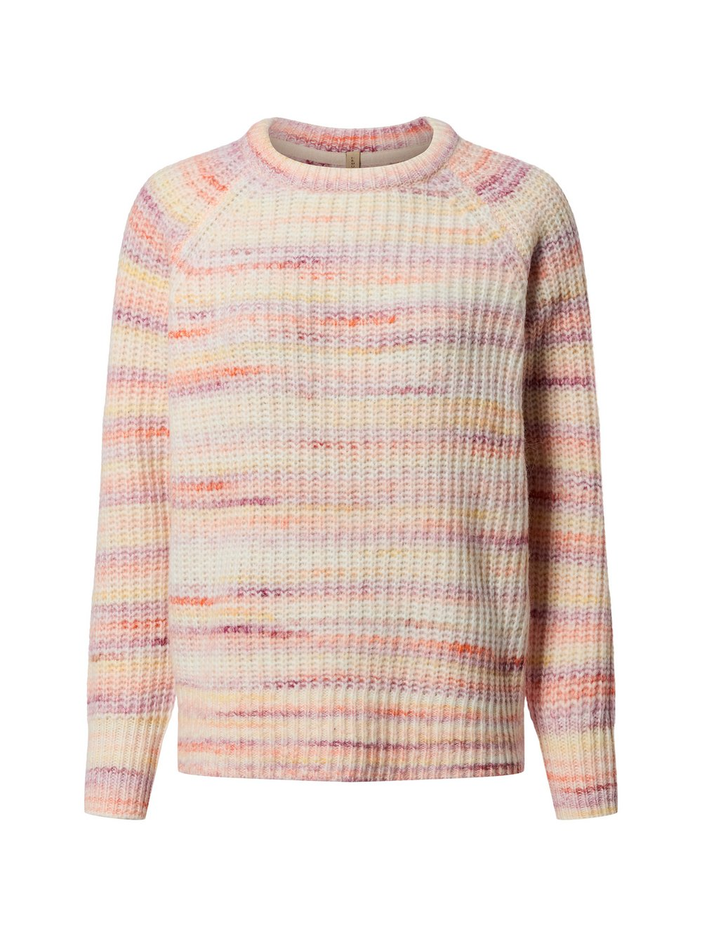soyaconcept® Damski sweter z dzianiny z zawartością wełny - SC-Berete Kobiety żółty|pomarańczowy, XXL