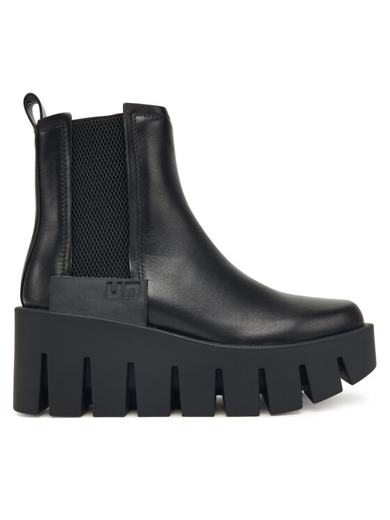 United Nude Botki Grip Chelsea Lo IV 109580116 Czarny
