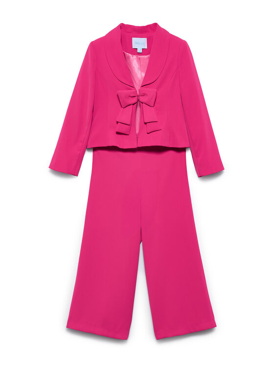 Abel & Lula Garnitur 5220 Różowy Regular Fit