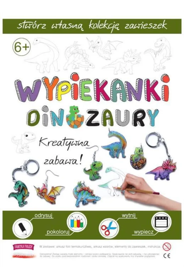 Wypiekanki dinozaury. Kreatywna zabawa!