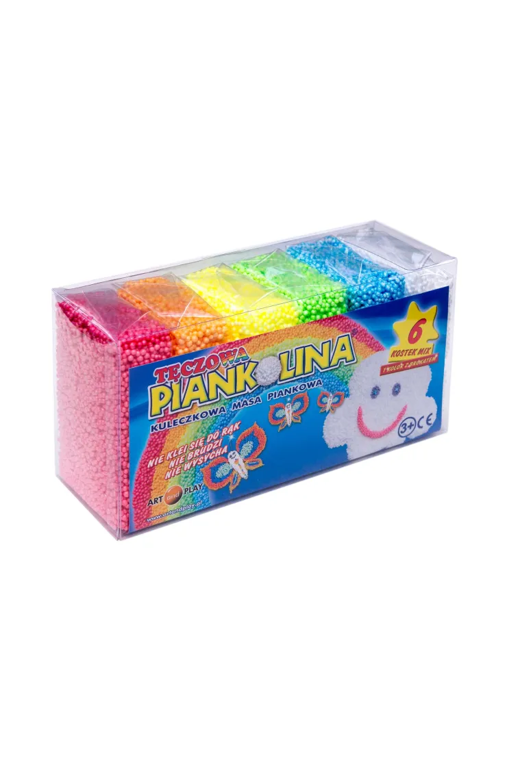 Piankolina 6 kolorów tęczowa new