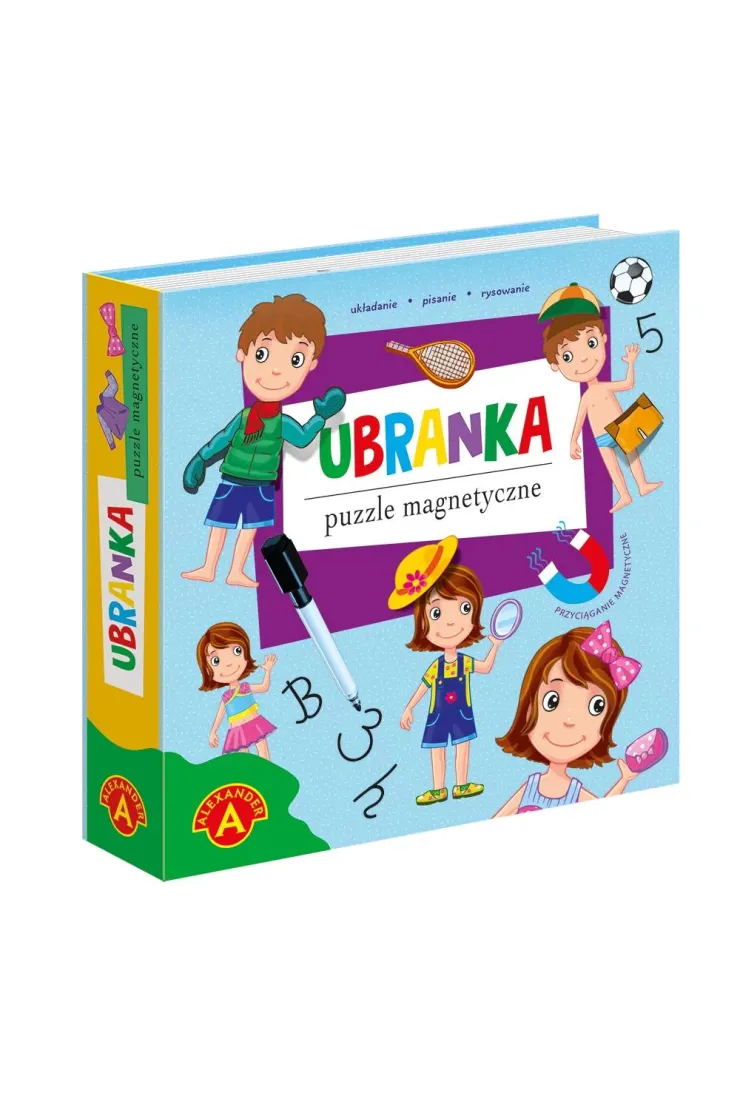 Puzzle magnetyczne Ubranka