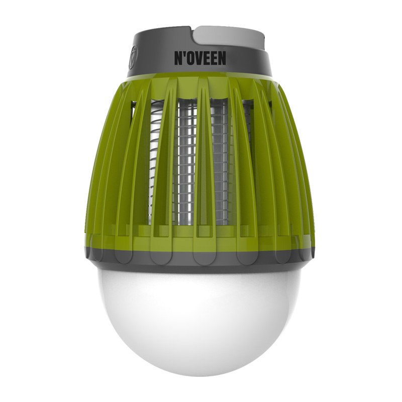 Lampa owadobójcza NOVEEN IKN824 LED IPX4 5W biało-zielona miniaturka
