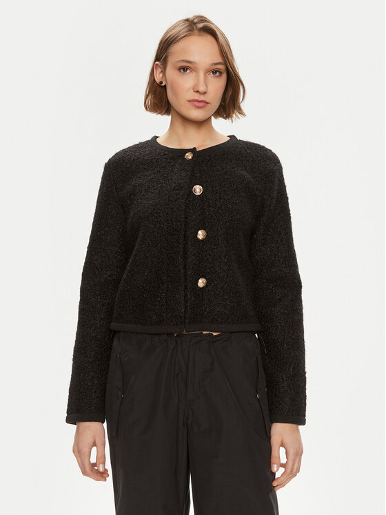 Gina Tricot Kurtka przejściowa 20990 Czarny Regular Fit
