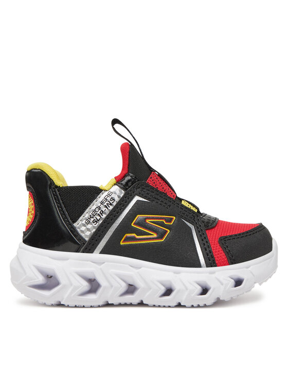 Skechers Sneakersy Hypno-Flash 2.0-Brisk-Brights 403830N/BKRD Czarny