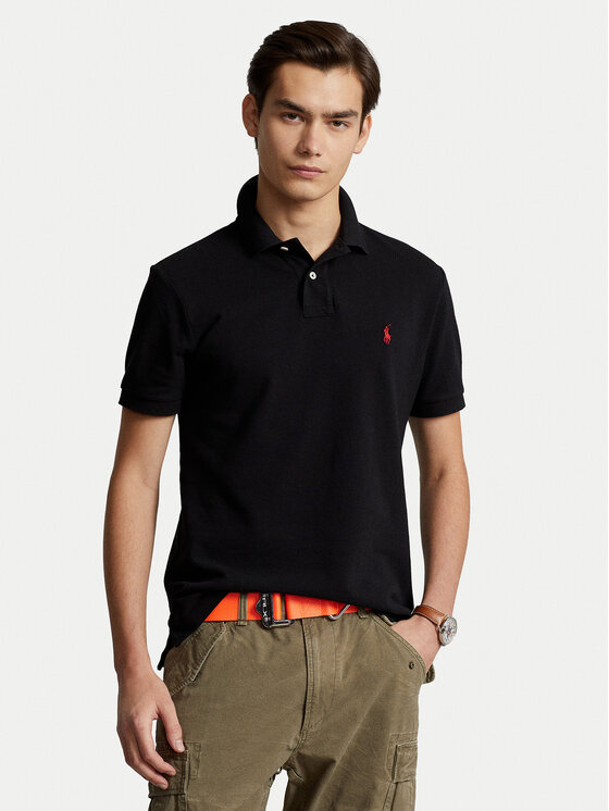 Polo Ralph Lauren Polo Core Replen 710795080 Czarny Slim Fit