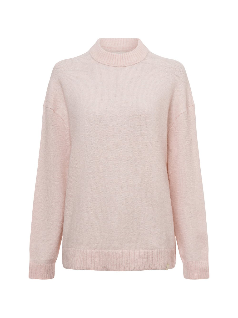 Calvin Klein Jeans Sweter damski z dzianiny z zawartością alpaki Kobiety szary, M