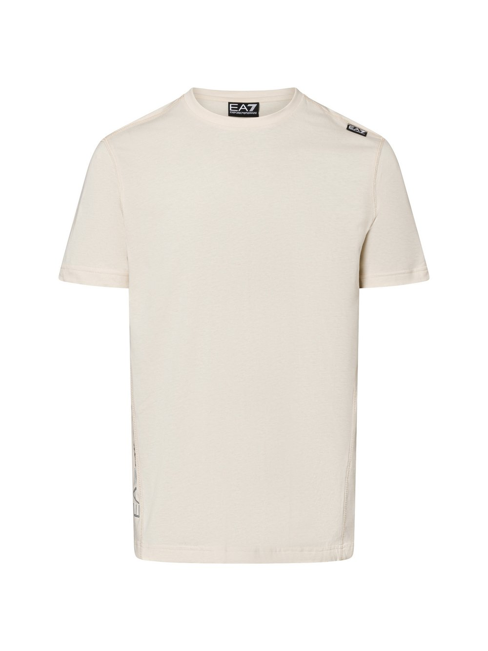 EA7 Emporio Armani Koszulka męska Mężczyźni Bawełna szary, XL