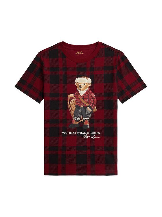 Polo Ralph Lauren T-Shirt 322981259001 Bordowy Regular Fit