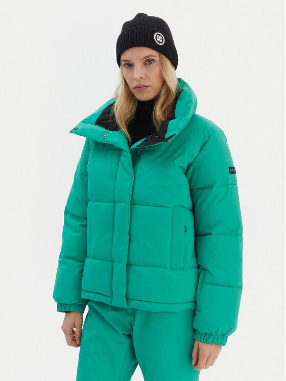 Roxy Kurtka narciarska Snow Winter Rebel JK ERJTJ03545 Zielony Regular Fit miniaturka
