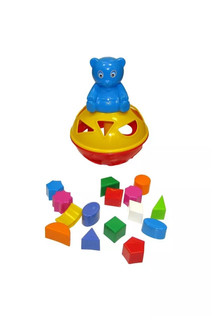 Sorter Miś edukacyjny z zegarem