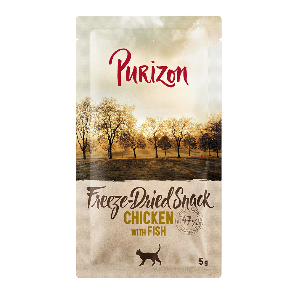 Purizon Snacks, kurczak z rybą (bez zbóż) - 5 g miniaturka
