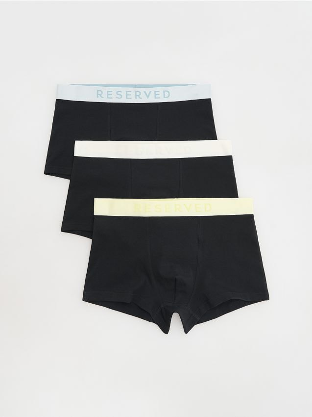 Reserved - 3 pack bokserek Classic - czarny