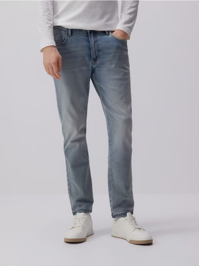 Reserved - Jeansy slim fit - niebieski
