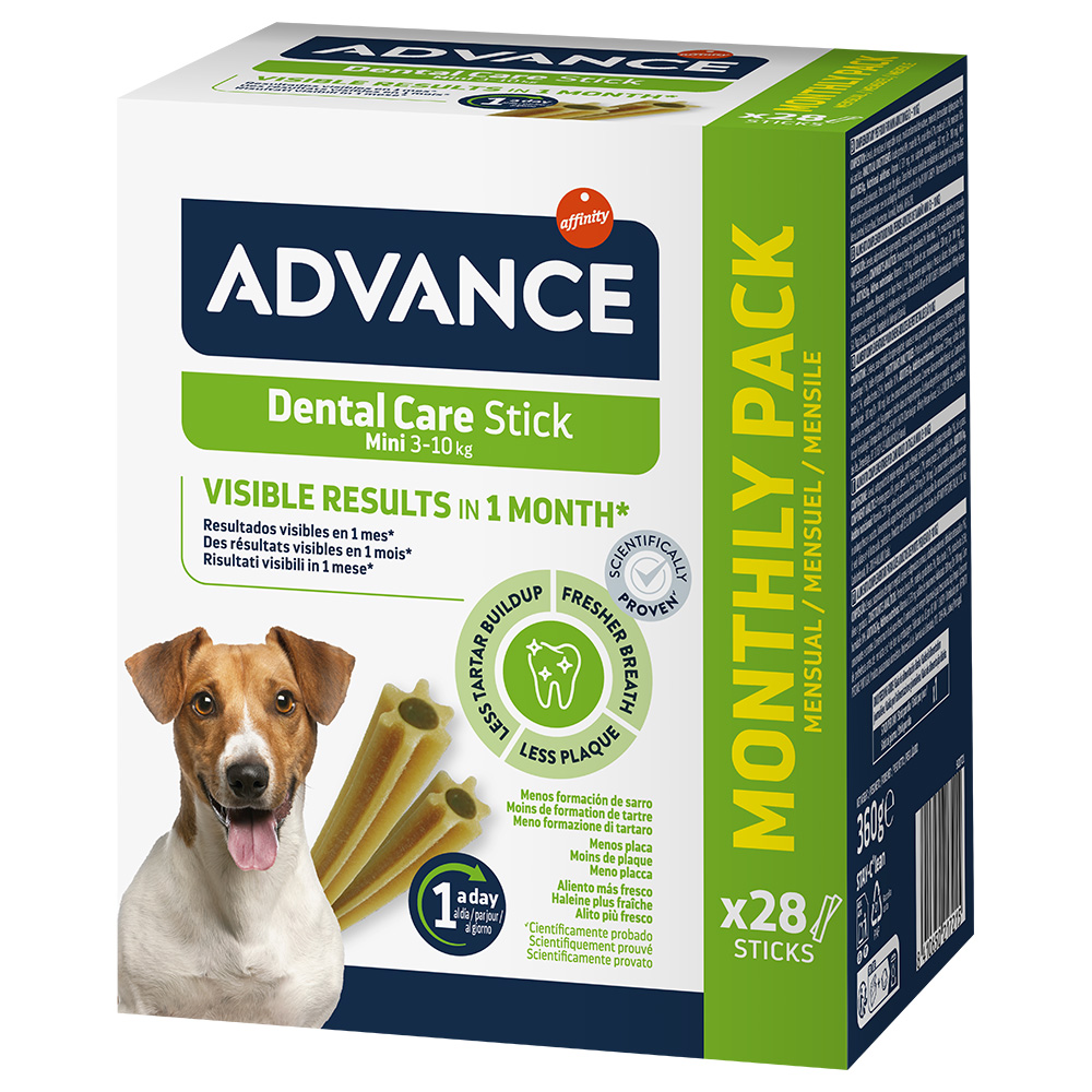 Advance Dog Dental Mini Sticks - 360 g (28 paluszków) miniaturka