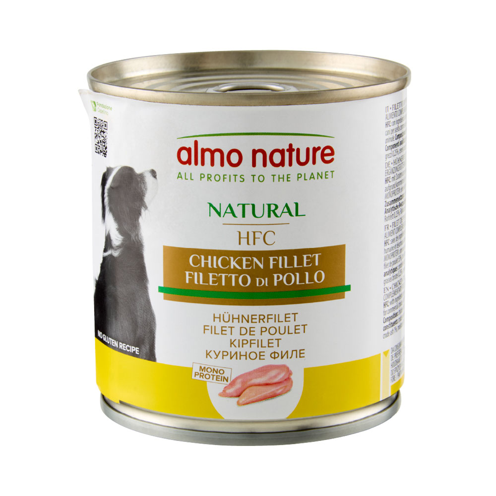 Korzystny pakiet Almo Nature HFC, 12 x 280 g / 290 g - Filet z kurczaka, 280 g