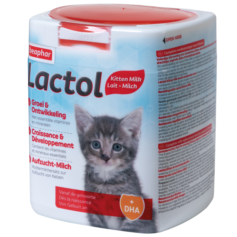 beaphar Lactol, mleko zastępcze dla kota - 500 g miniaturka