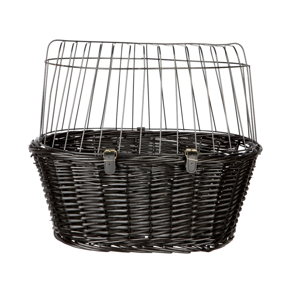 Trixie kosz na rower, czarny - Dł. x szer. x wys: 50 x 35  x 41 cm miniaturka