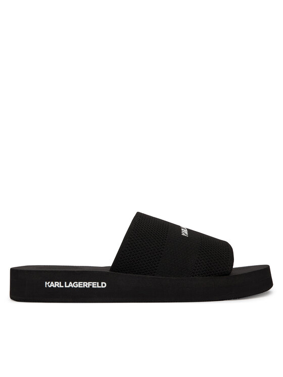 KARL LAGERFELD Klapki Atlantik KL70506A Czarny