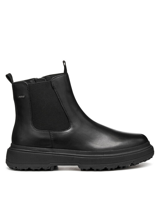 Geox Botki D Lamidie + Grip Abx D46XMD 00043 C9999 Czarny
