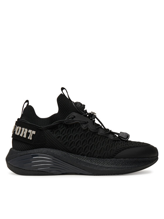 Plein Sport Sneakersy SAES USC0751 STE003N Czarny