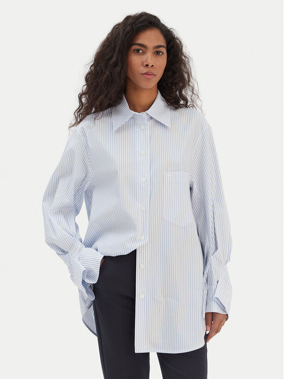 JOOP! Koszula Benice 30100734 Niebieski Relaxed Fit