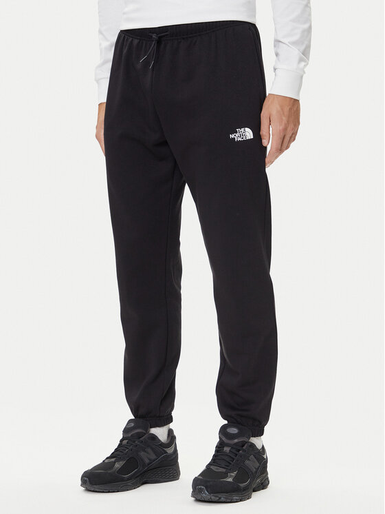The North Face Spodnie dresowe Simple Dome NF0A8C1W Czarny Regular Fit