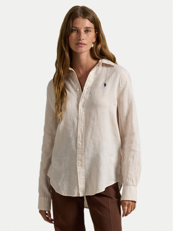 Polo Ralph Lauren Koszula 211970730511 Beżowy Classic Fit