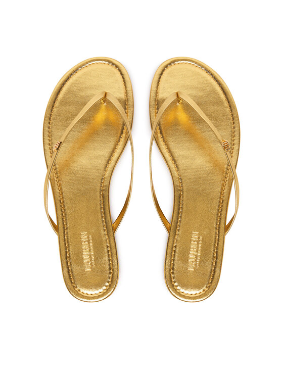 LAUREN RALPH LAUREN Japonki 802959563001 Złoty