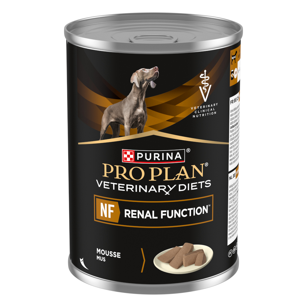 5% taniej! PURINA PRO PLAN Veterinary Diets Canine Mousse, różne rodzaje - NF Renal, 2 x 400 g