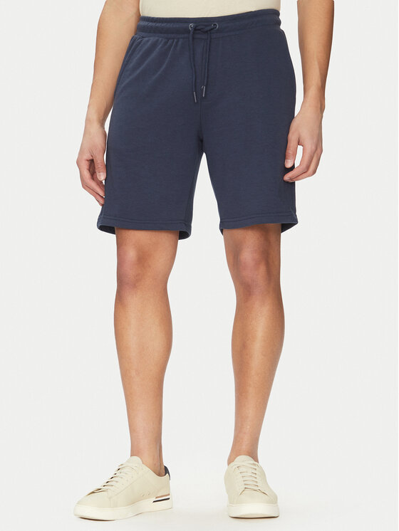 Blend Szorty sportowe 20718381 Granatowy Regular Fit miniaturka