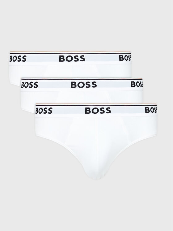 BOSS Komplet slipów Power 50475273 Biały