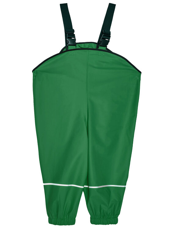 Playshoes Spodnie przeciwdeszczowe 405424 M Zielony Regular Fit