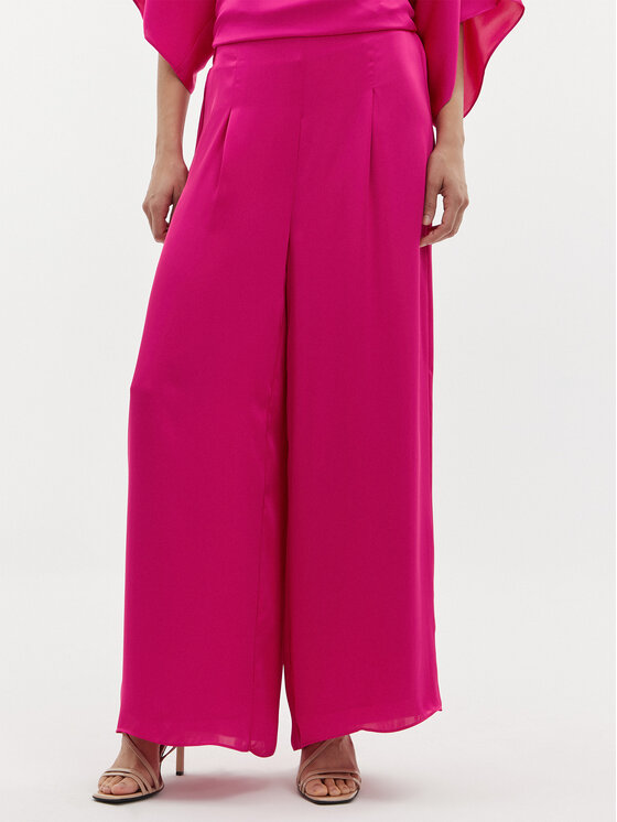Joseph Ribkoff Spodnie materiałowe 241766 Różowy Wide Leg