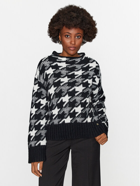 JOOP! Sweter 30038684 Czarny Regular Fit