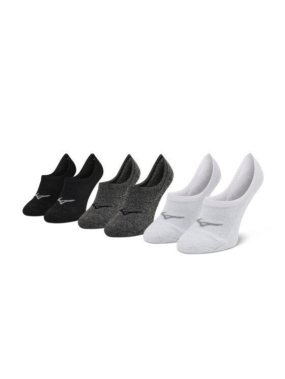Mizuno Stopki Super Short Socks 3P J2GX005577 Kolorowy