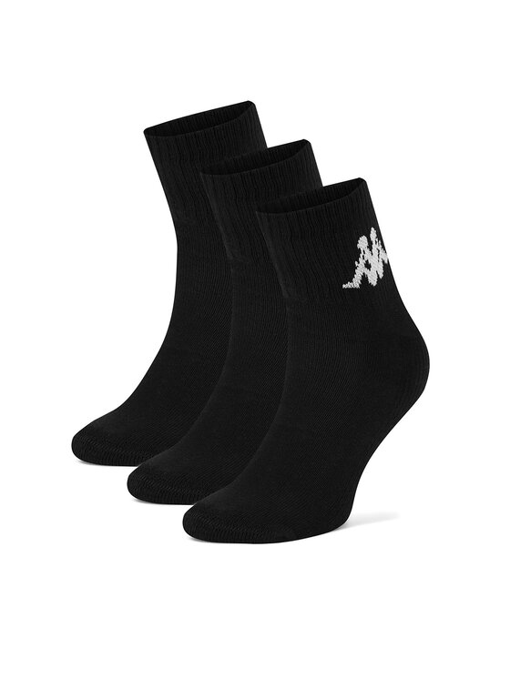 Kappa Skarpety krótkie Z4444_AW24 (3-PACK) Czarny