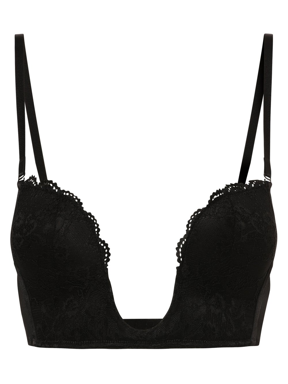 MAGIC Bodyfashion Damski biustonosz V-Bra Lace Kobiety czarny, 75C