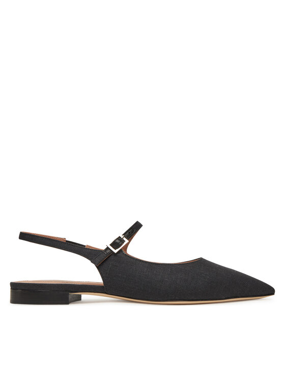 MALONE SOULIERS Baleriny Karla 10-1 Czarny
