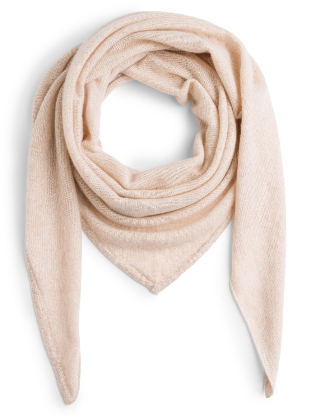 Marie Lund Szalik damski Kobiety Kaszmir beżowy, ONE SIZE