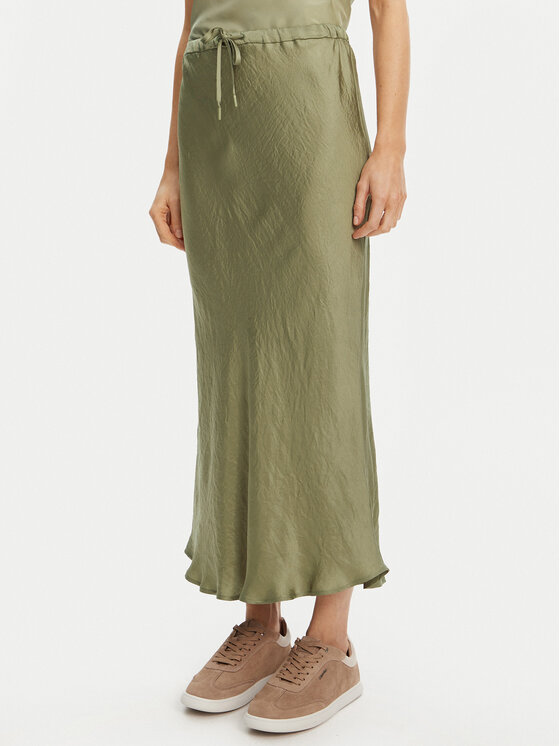 Marella Spódnica midi No 2513101055 Zielony Regular Fit