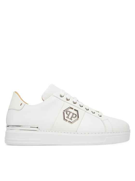 PHILIPP PLEIN Sneakersy PAES USC0768 PLE005N01 Biały
