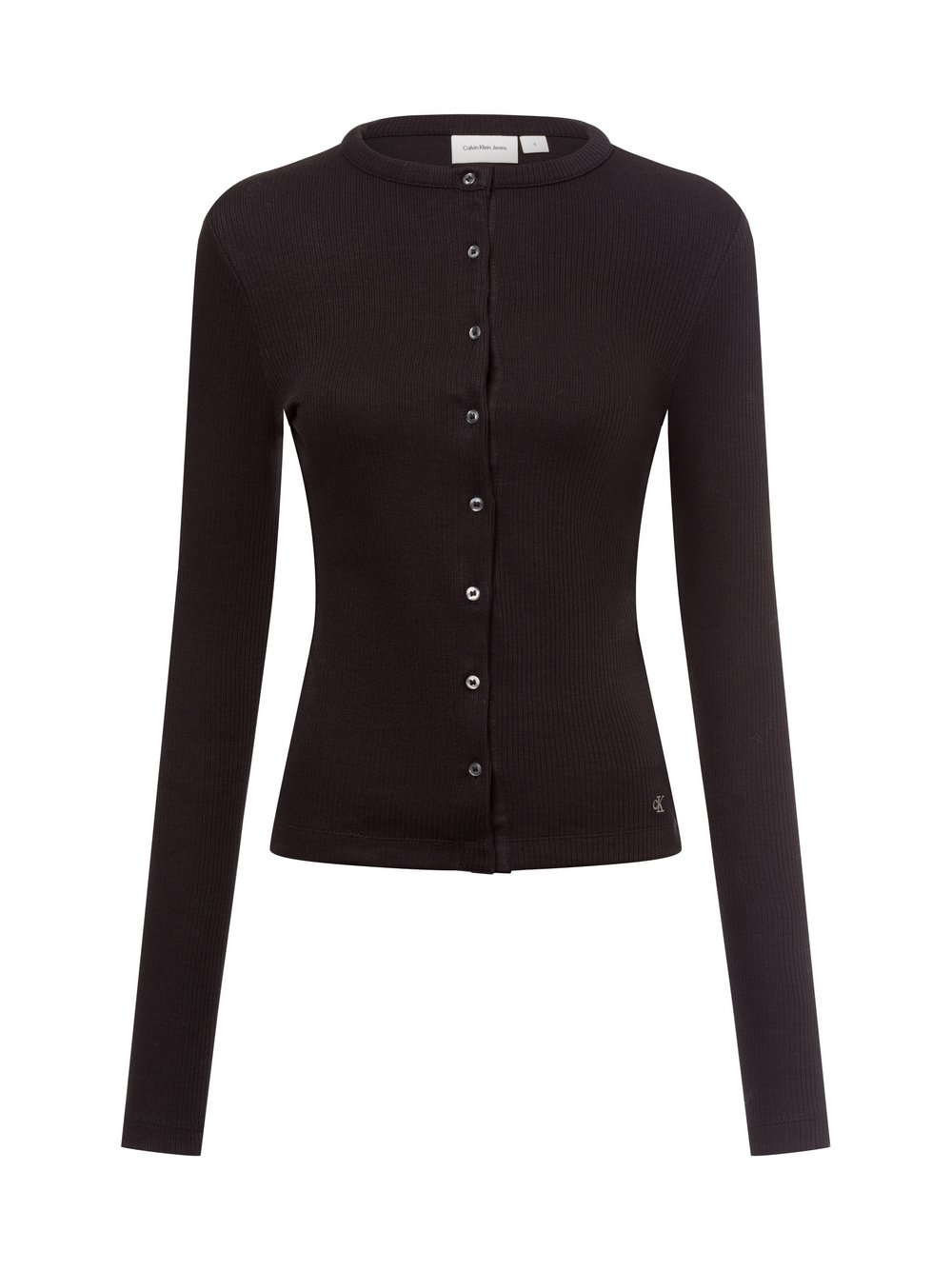 Calvin Klein Jeans Kardigan damski Kobiety czarny, S