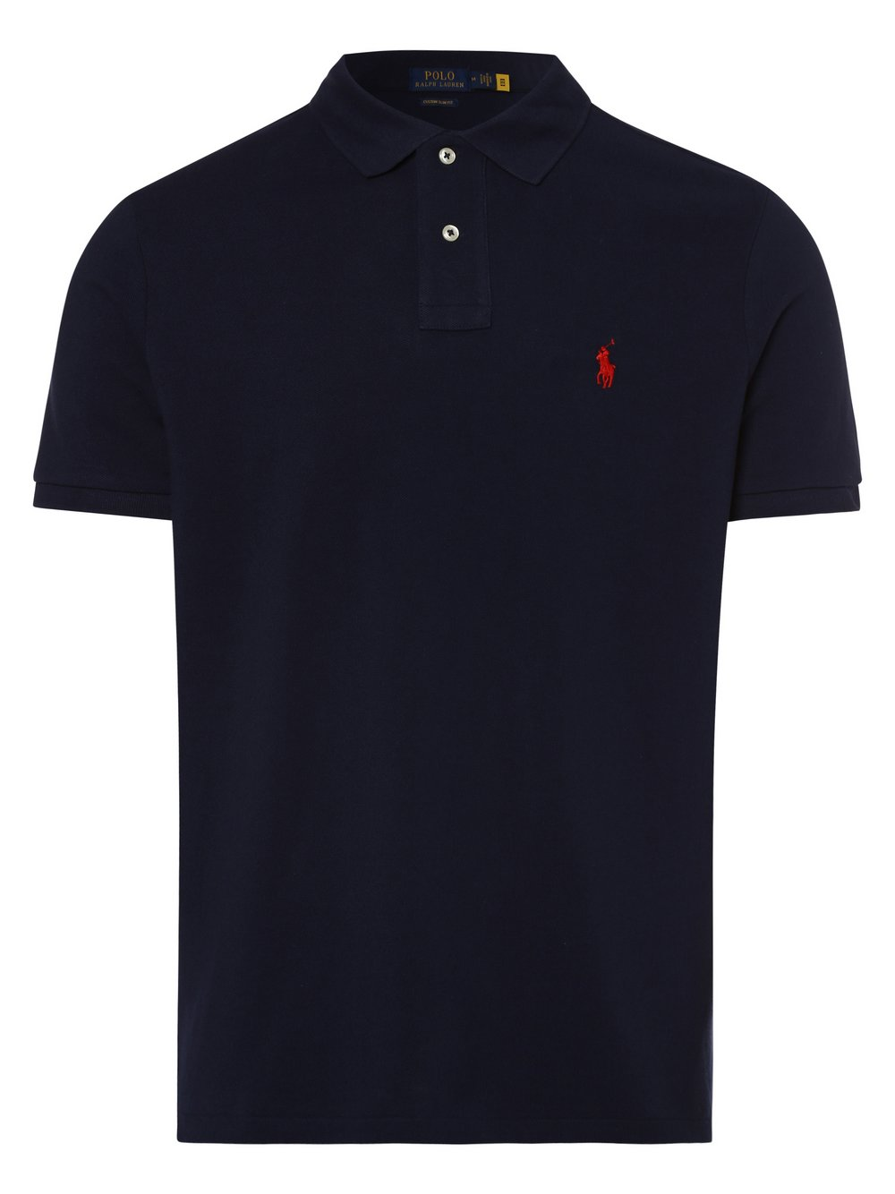 Polo Ralph Lauren Męska koszulka polo Mężczyźni Bawełna niebieski, L