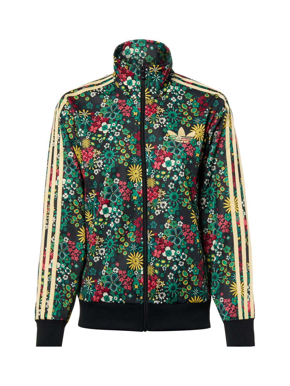 adidas Originals Damska kurtka dresowa - Firebird Kobiety czarny|zielony|wielokolorowy, M