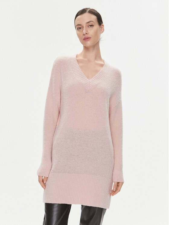 Marella Sweter Nimbe 2339460739200 Różowy Regular Fit