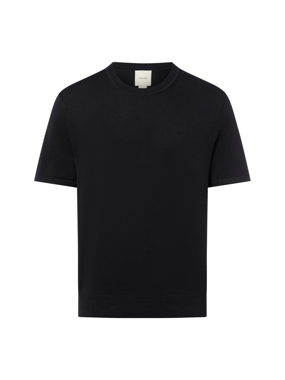 Calvin Klein Koszulka męska Mężczyźni Bawełna czarny, XL