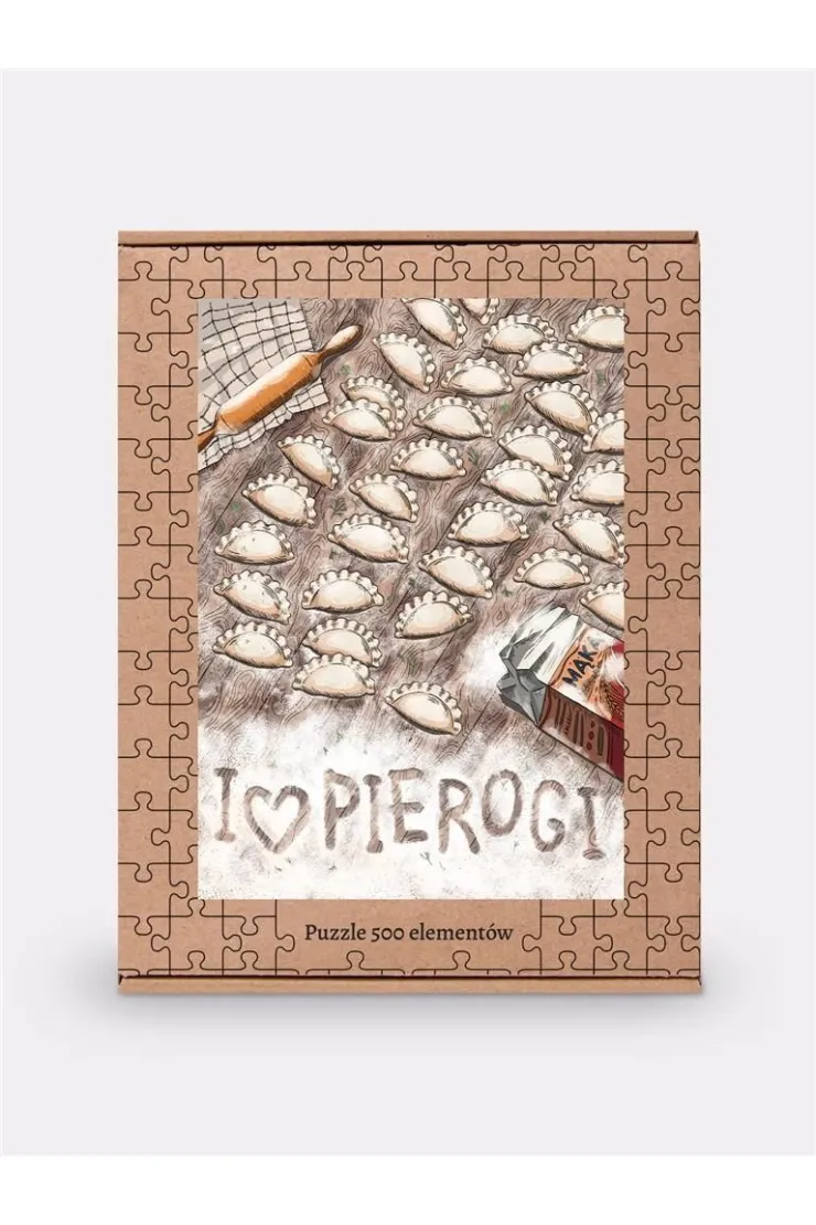 Puzzle 500 el. I love pierogi